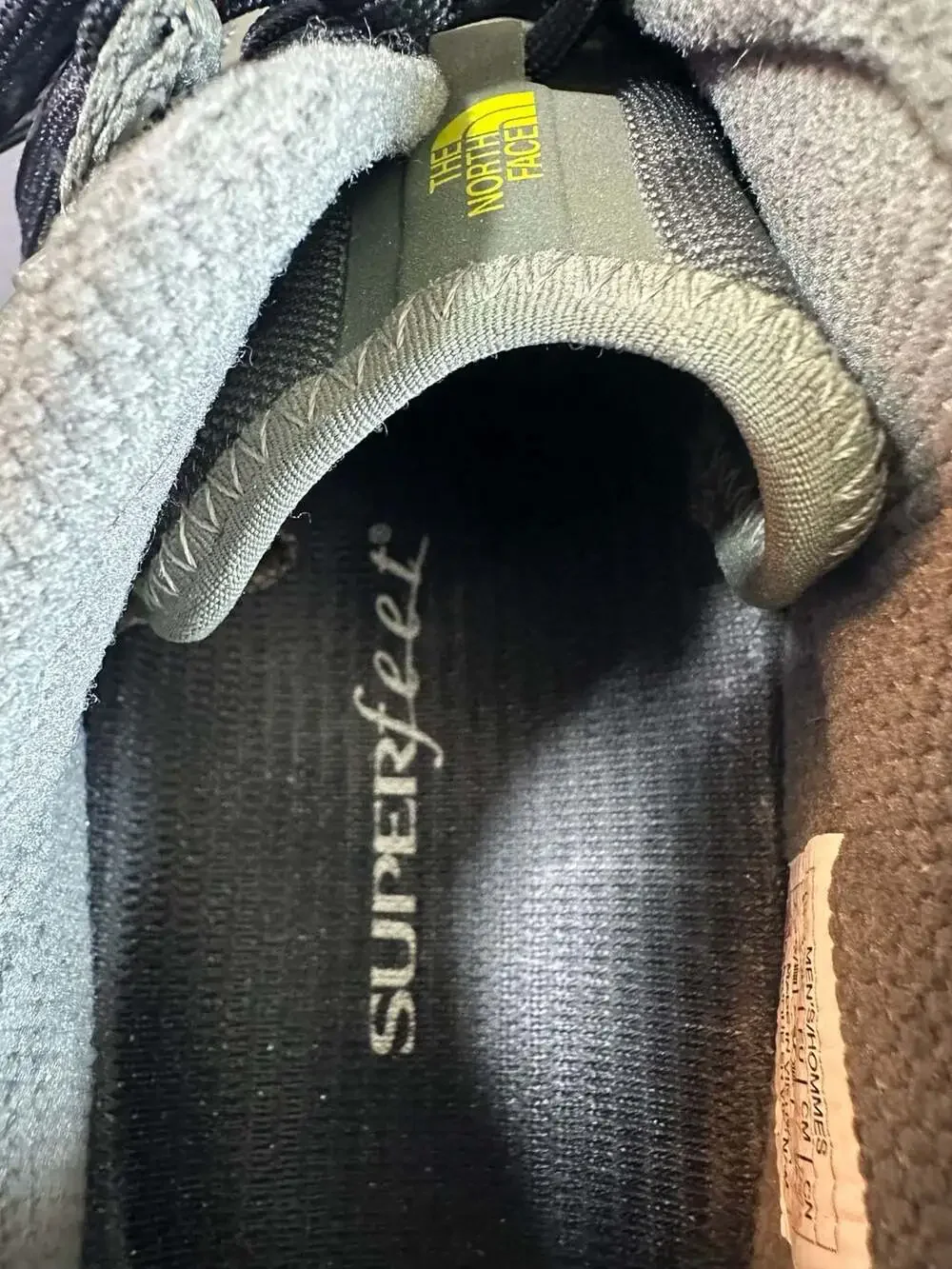 The North Face One Trail Sling Fit Size US 9 Olive Green Sneakers
